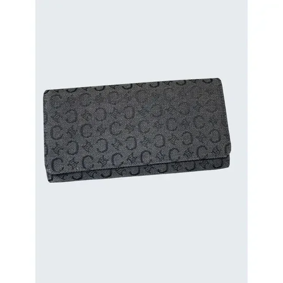 Vintage Celine Macadam Canvas Continental Wallet – Brown - Picture 1 of 7